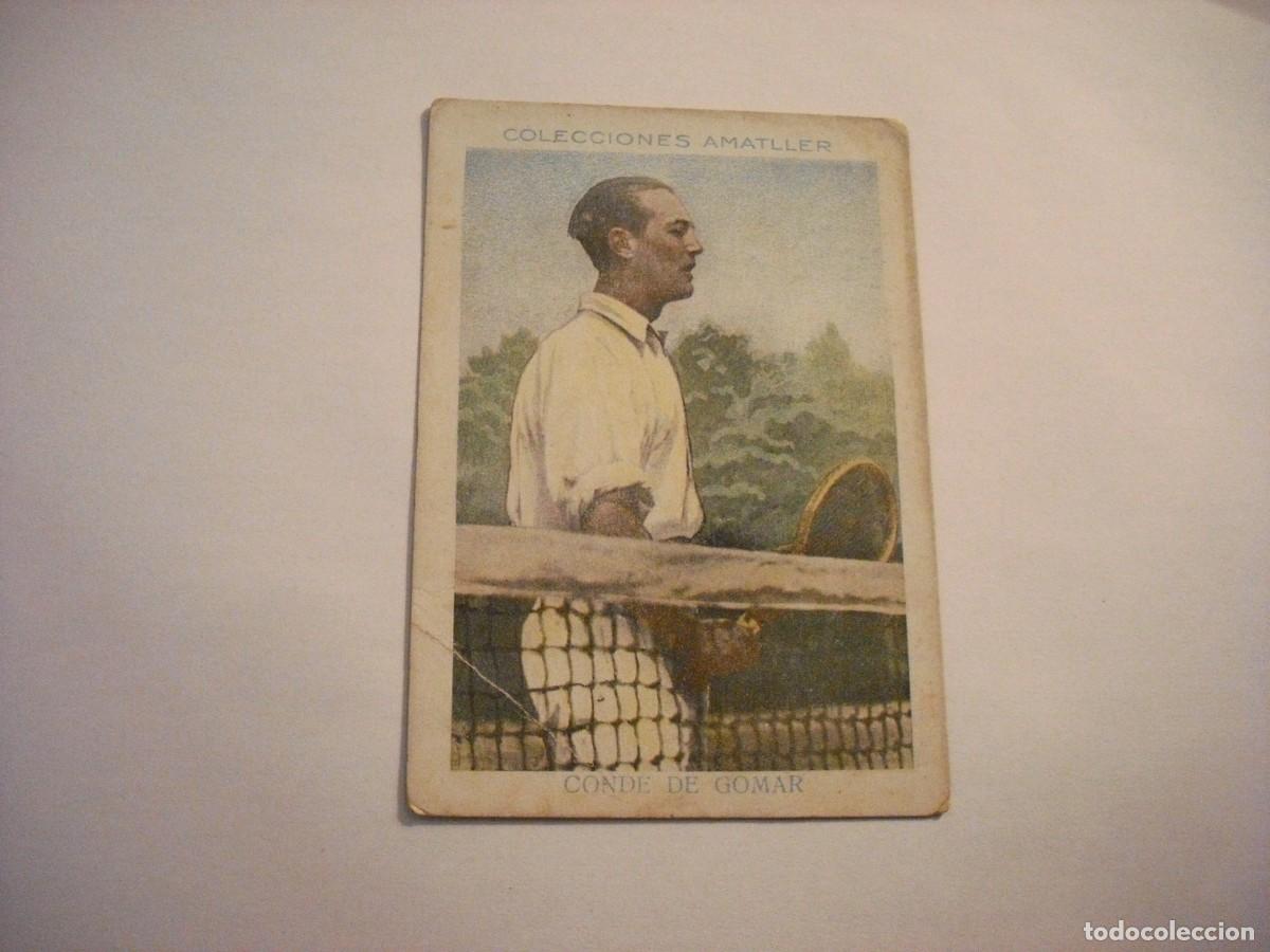 Collectionnisme Cartes &agrave; collectionner anciennes: COLECCIONES AMATLLER N. 5. CONDE DE GOMAR