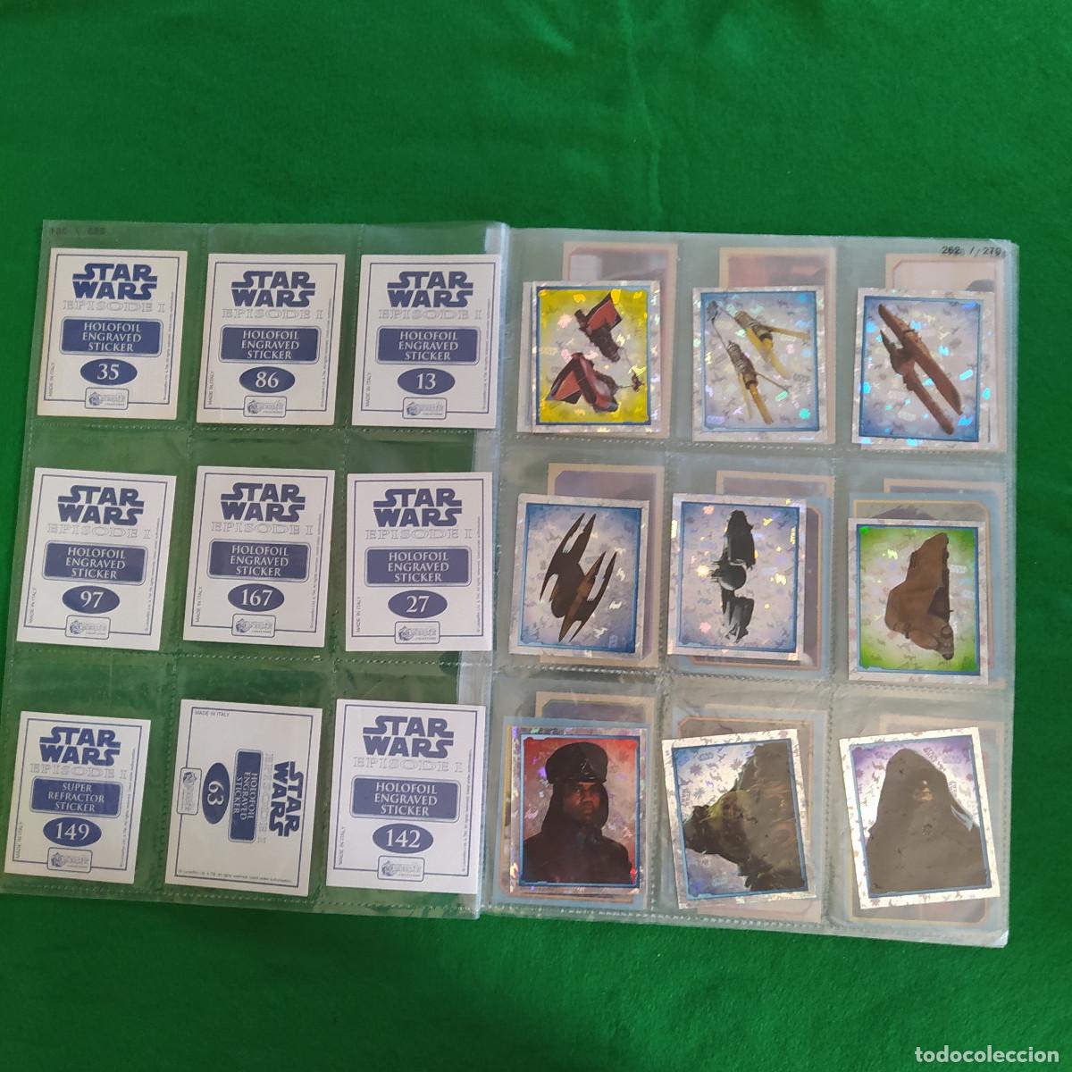Coleccionismo cromos antiguos: 36 CROMOS EPISODIO I STAR WARS - Foto 2