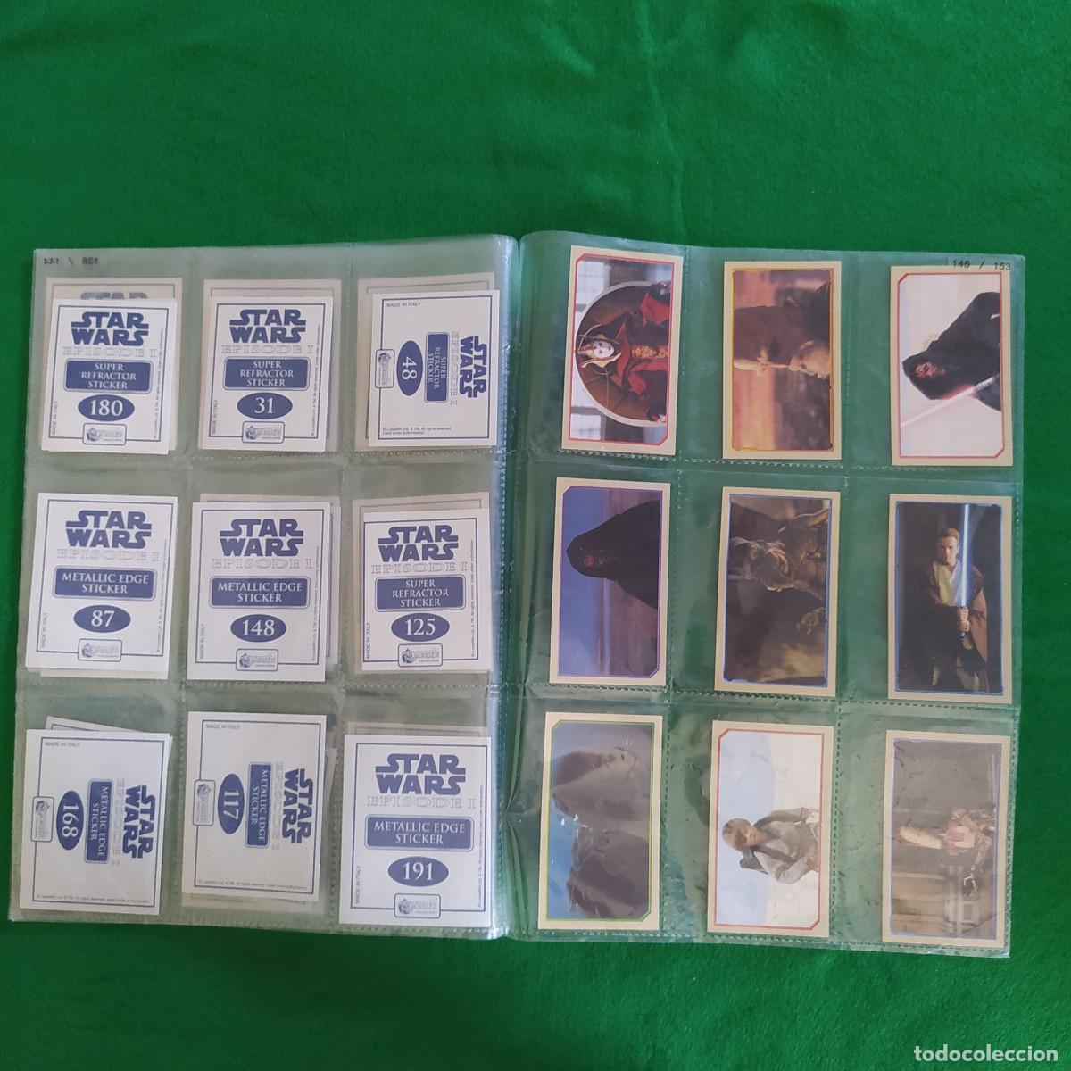 Coleccionismo cromos antiguos: 36 CROMOS EPISODIO I STAR WARS - Foto 4