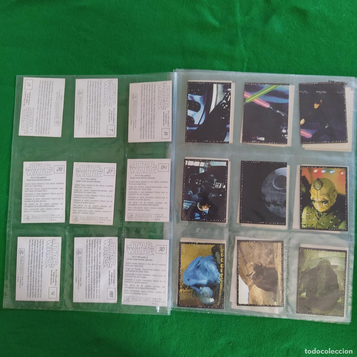 Coleccionismo cromos antiguos: 36 CROMOS 1996 STAR WARS PANINI - Foto 2