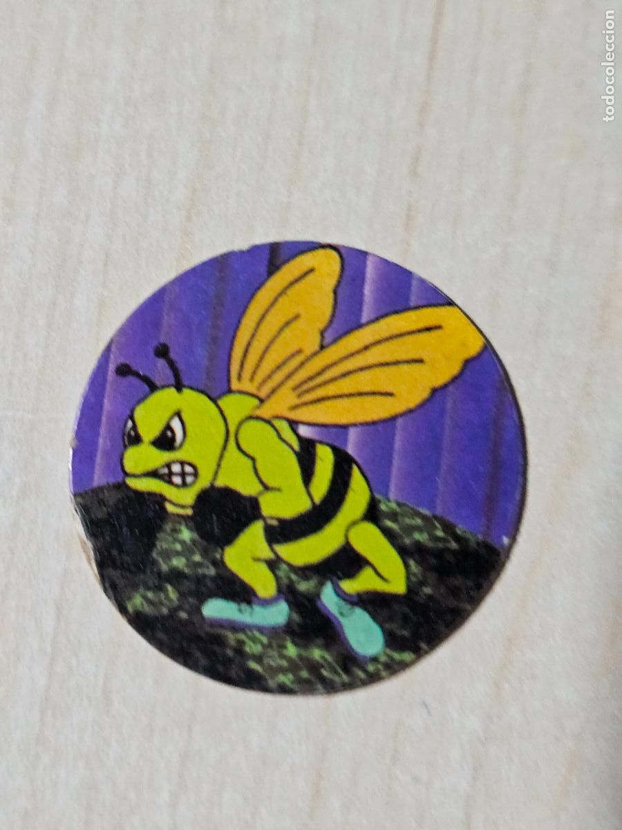 Coleccionismo cromos antiguos: TAZO N &ordm; 1 EL AUT&Eacute;NTICO POGS DE SYCH SNACKS SYCHITOS - Foto 1