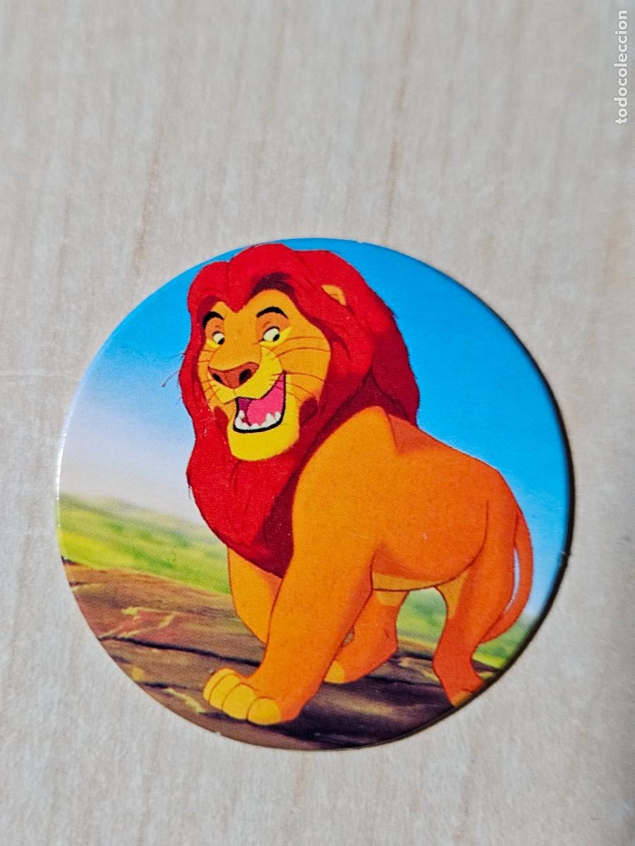 Coleccionismo cromos antiguos: N&ordm; 6 - TAZO EL REY LEON - CAPS - PANINI - Foto 1