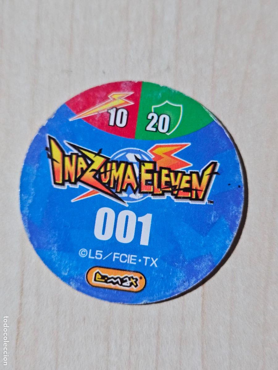 Coleccionismo cromos antiguos: N&ordm; 1 - TAZO - INAZUMA ELEVEN - E-MAX - Foto 2