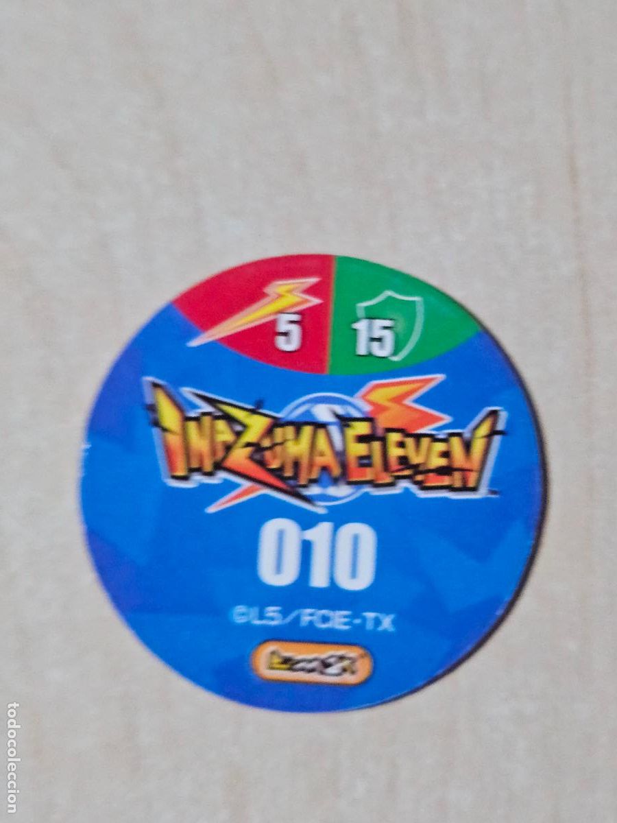 Coleccionismo cromos antiguos: N&ordm; 10 - TAZO - INAZUMA ELEVEN - E-MAX - Foto 2