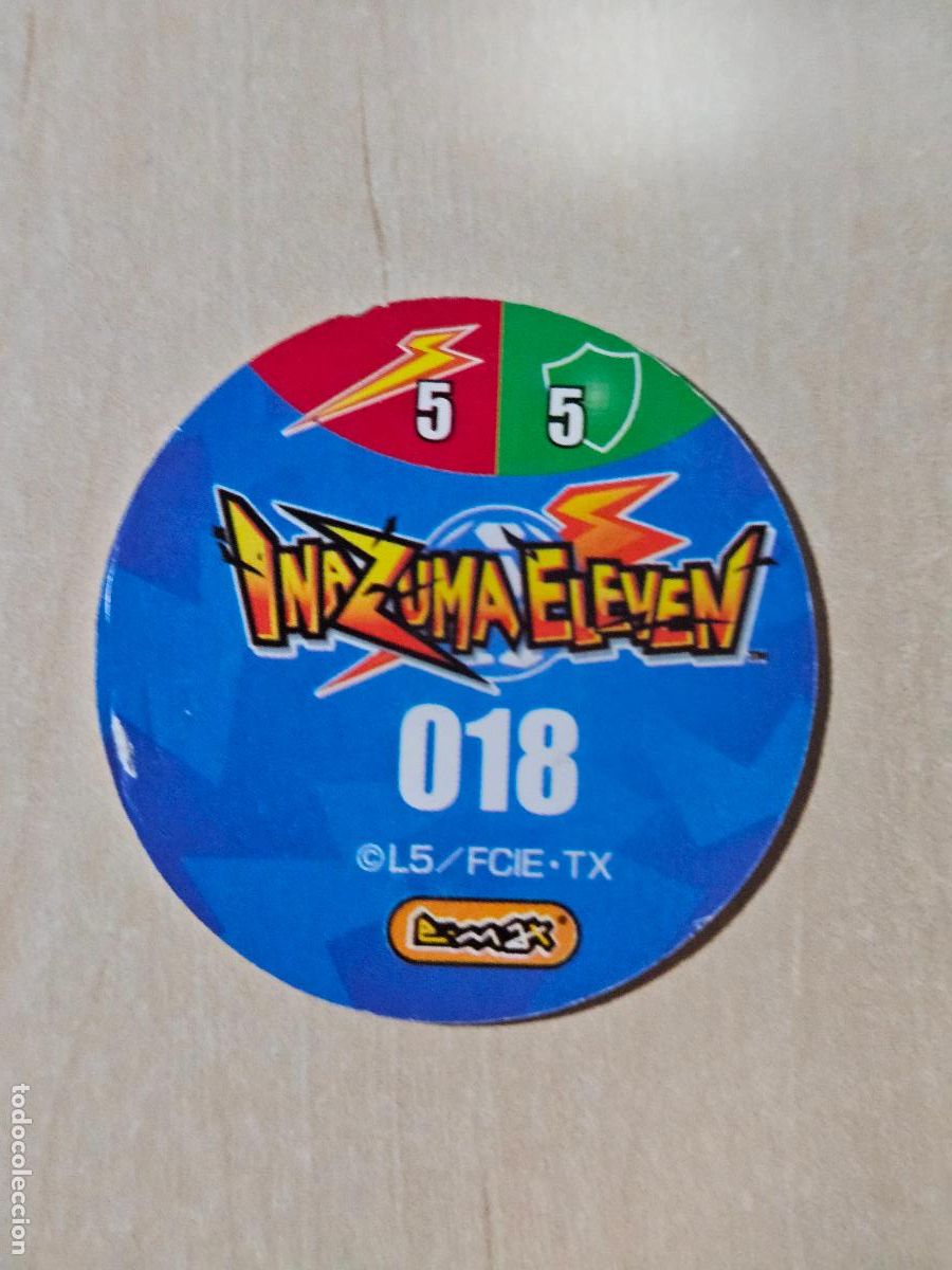 Coleccionismo cromos antiguos: N&ordm; 18 - TAZO - INAZUMA ELEVEN - E-MAX - Foto 2