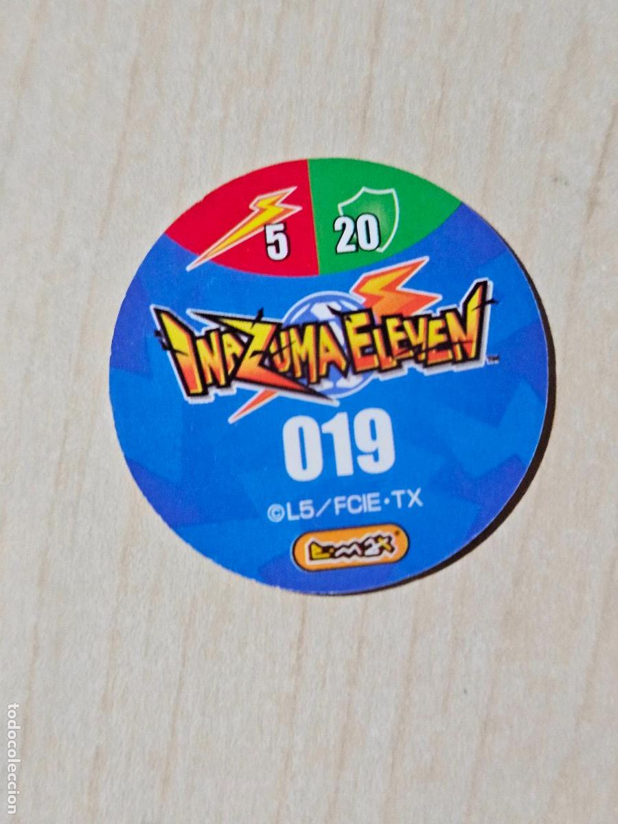 Coleccionismo cromos antiguos: N&ordm; 19 - TAZO - INAZUMA ELEVEN - E-MAX - Foto 2