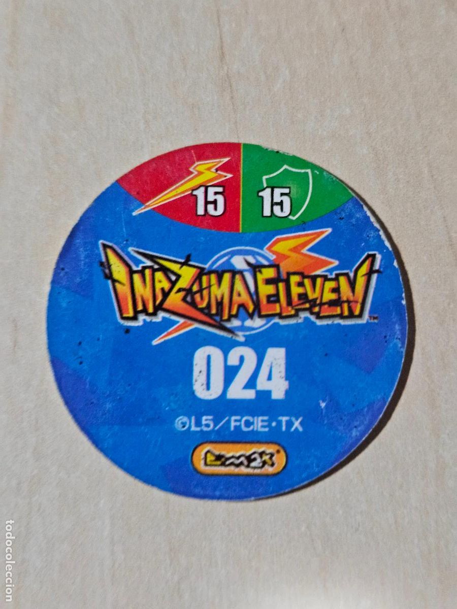 Coleccionismo cromos antiguos: N&ordm; 24 - TAZO - INAZUMA ELEVEN - E-MAX - Foto 2