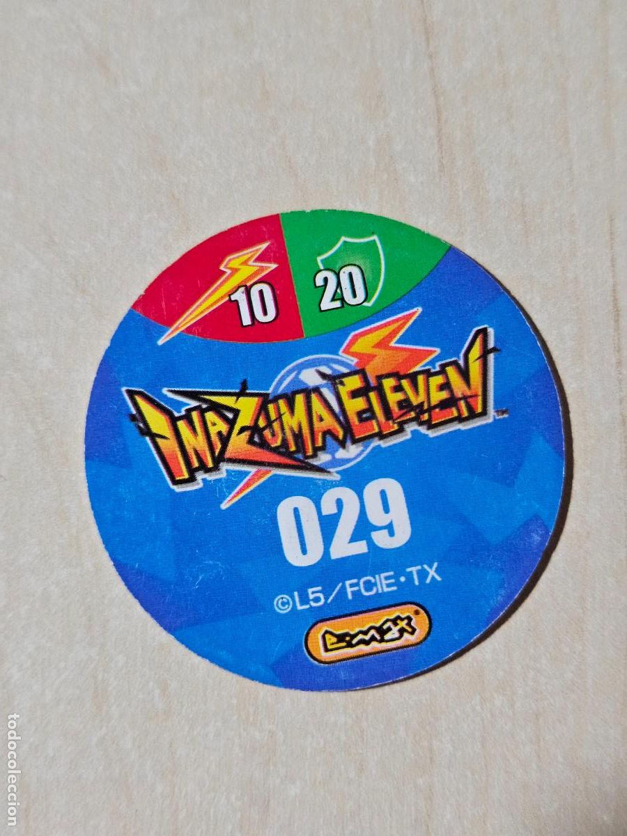 Coleccionismo cromos antiguos: N&ordm; 29 - TAZO - INAZUMA ELEVEN - E-MAX - Foto 2