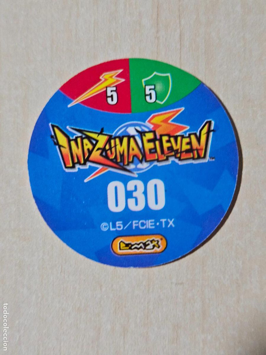 Coleccionismo cromos antiguos: N&ordm; 30 - TAZO - INAZUMA ELEVEN - E-MAX - Foto 2