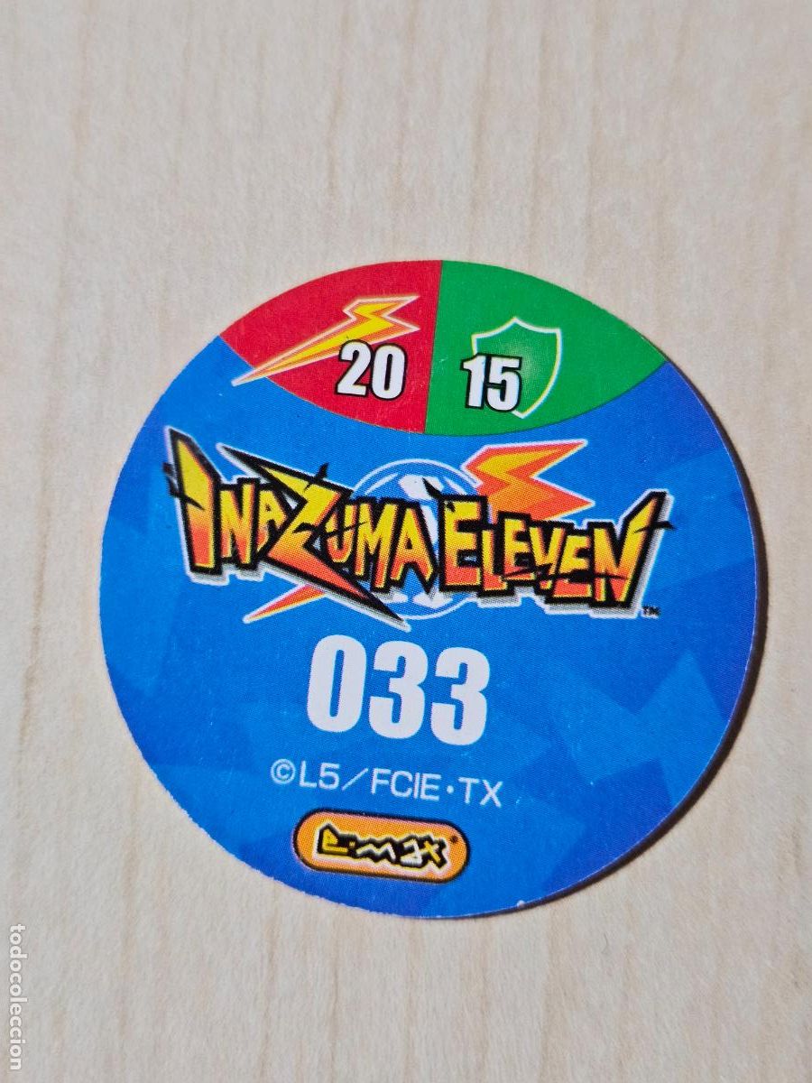 Coleccionismo cromos antiguos: N&ordm; 33 - TAZO - INAZUMA ELEVEN - E-MAX - Foto 2