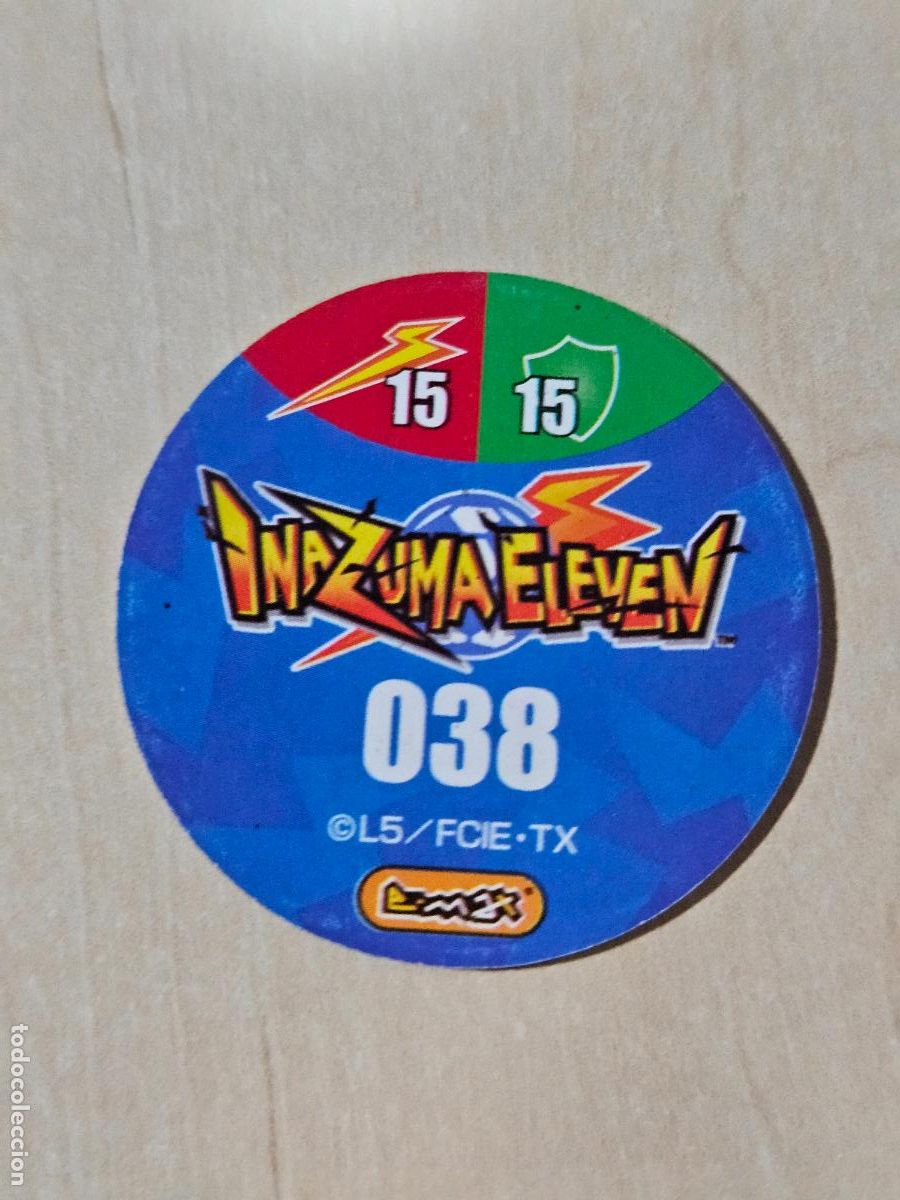 Coleccionismo cromos antiguos: N&ordm; 38 - TAZO - INAZUMA ELEVEN - E-MAX - Foto 2