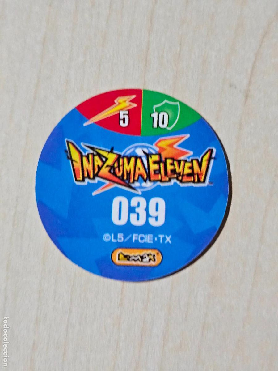 Coleccionismo cromos antiguos: N&ordm; 39 - TAZO - INAZUMA ELEVEN - E-MAX - Foto 2