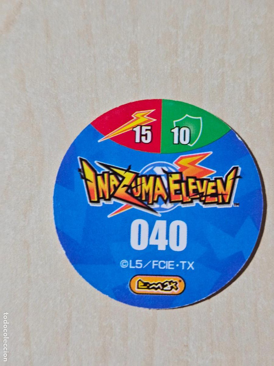 Coleccionismo cromos antiguos: N&ordm; 40 - TAZO - INAZUMA ELEVEN - E-MAX - Foto 2