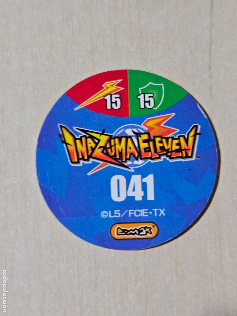 Coleccionismo cromos antiguos: N&ordm; 41 - TAZO - INAZUMA ELEVEN - E-MAX - Foto 2