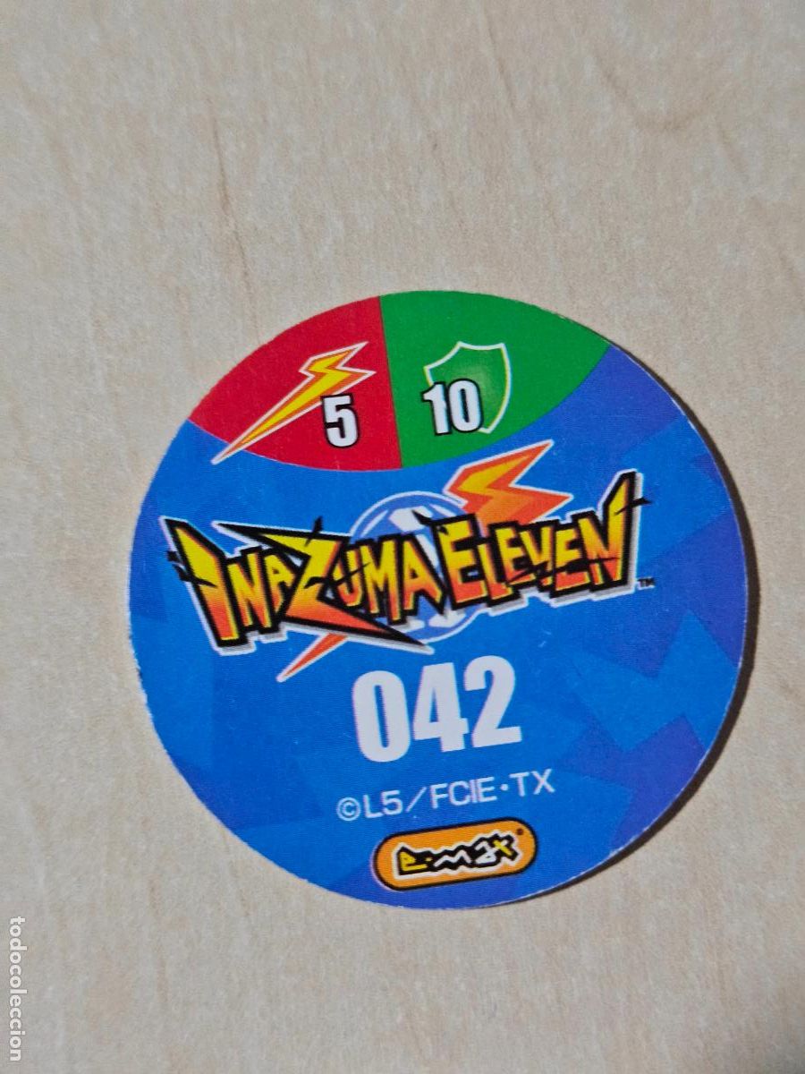 Coleccionismo cromos antiguos: N&ordm; 42 - TAZO - INAZUMA ELEVEN - E-MAX - Foto 2