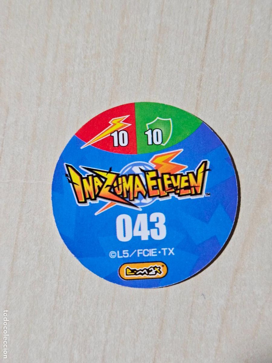 Coleccionismo cromos antiguos: N&ordm; 43 - TAZO - INAZUMA ELEVEN - E-MAX - Foto 2