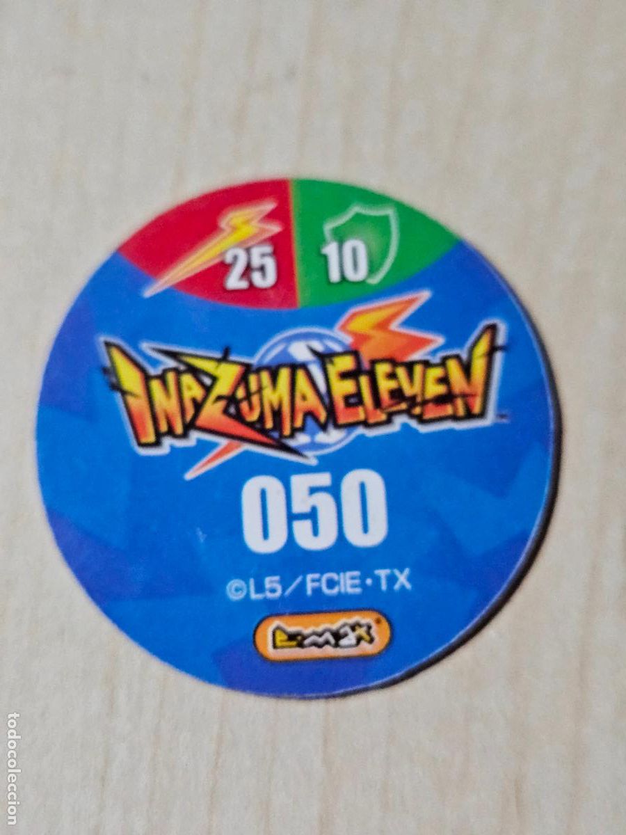 Coleccionismo cromos antiguos: N&ordm; 50 - TAZO - INAZUMA ELEVEN - E-MAX - Foto 2