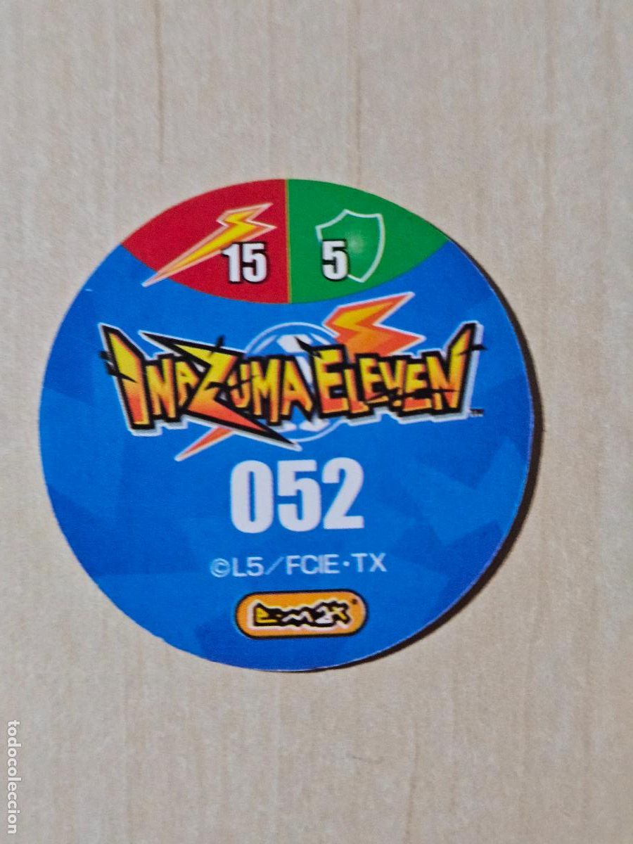 Coleccionismo cromos antiguos: N&ordm; 52 - TAZO - INAZUMA ELEVEN - E-MAX - Foto 2