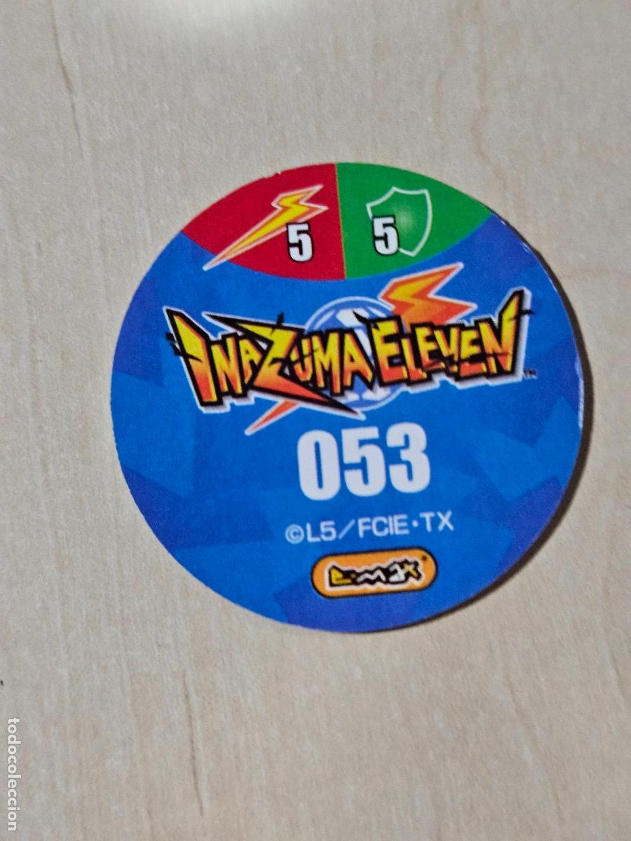 Coleccionismo cromos antiguos: N&ordm; 53 - TAZO - INAZUMA ELEVEN - E-MAX - Foto 2