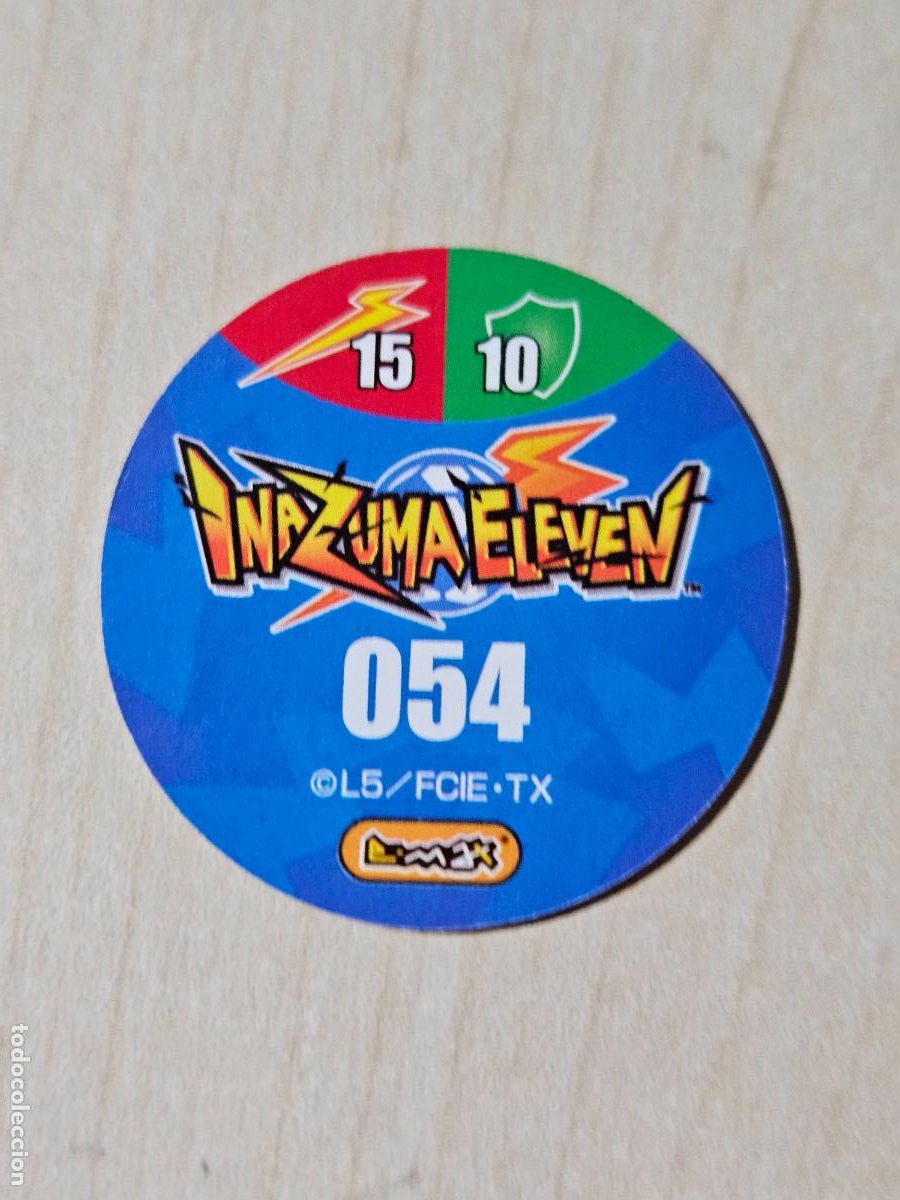 Coleccionismo cromos antiguos: N&ordm; 54 - TAZO - INAZUMA ELEVEN - E-MAX - Foto 2