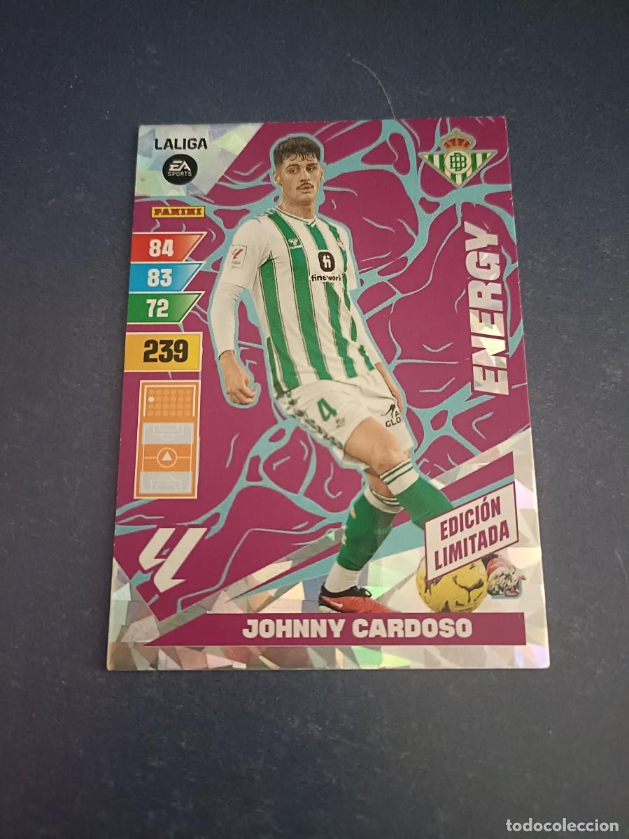Collectable Antique Stickers: JOHNNY CARDOSO EDICION LIMITADA ENERGY 23 24