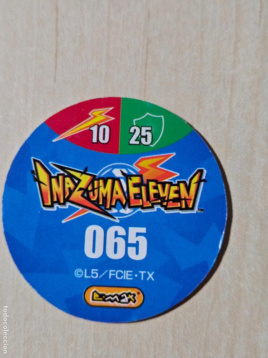 Coleccionismo cromos antiguos: N&ordm; 65 - TAZO - INAZUMA ELEVEN - E-MAX - Foto 2