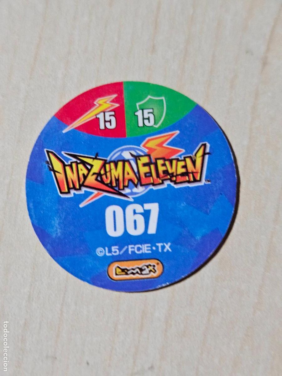 Coleccionismo cromos antiguos: N&ordm; 67 - TAZO - INAZUMA ELEVEN - E-MAX - Foto 2