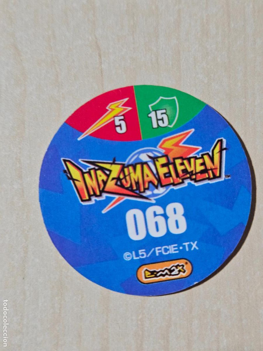 Coleccionismo cromos antiguos: N&ordm; 68 - TAZO - INAZUMA ELEVEN - E-MAX - Foto 2