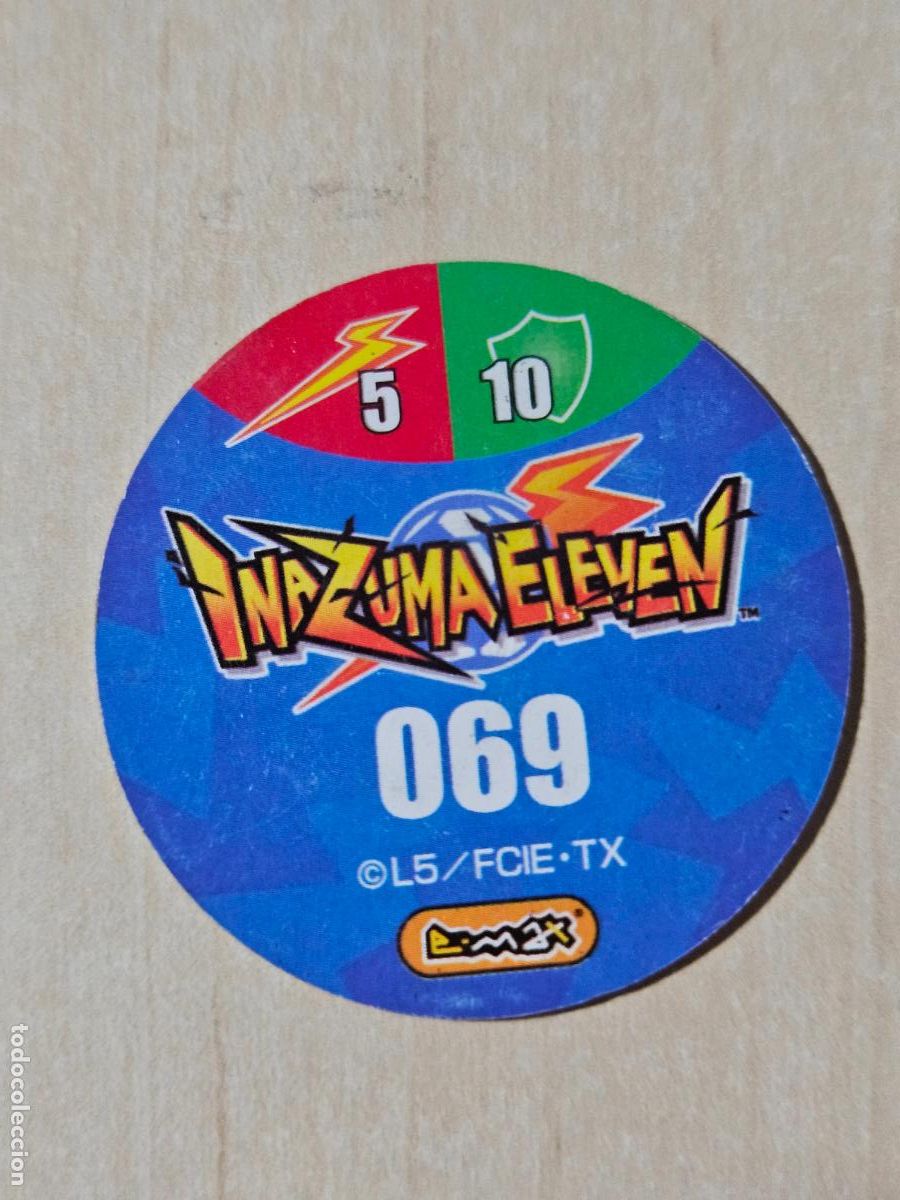 Coleccionismo cromos antiguos: N&ordm; 69 - TAZO - INAZUMA ELEVEN - E-MAX - Foto 2