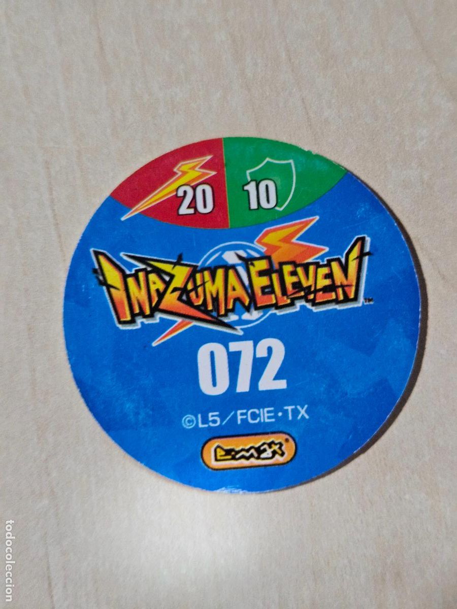 Coleccionismo cromos antiguos: N&ordm; 72 - TAZO - INAZUMA ELEVEN - E-MAX - Foto 2