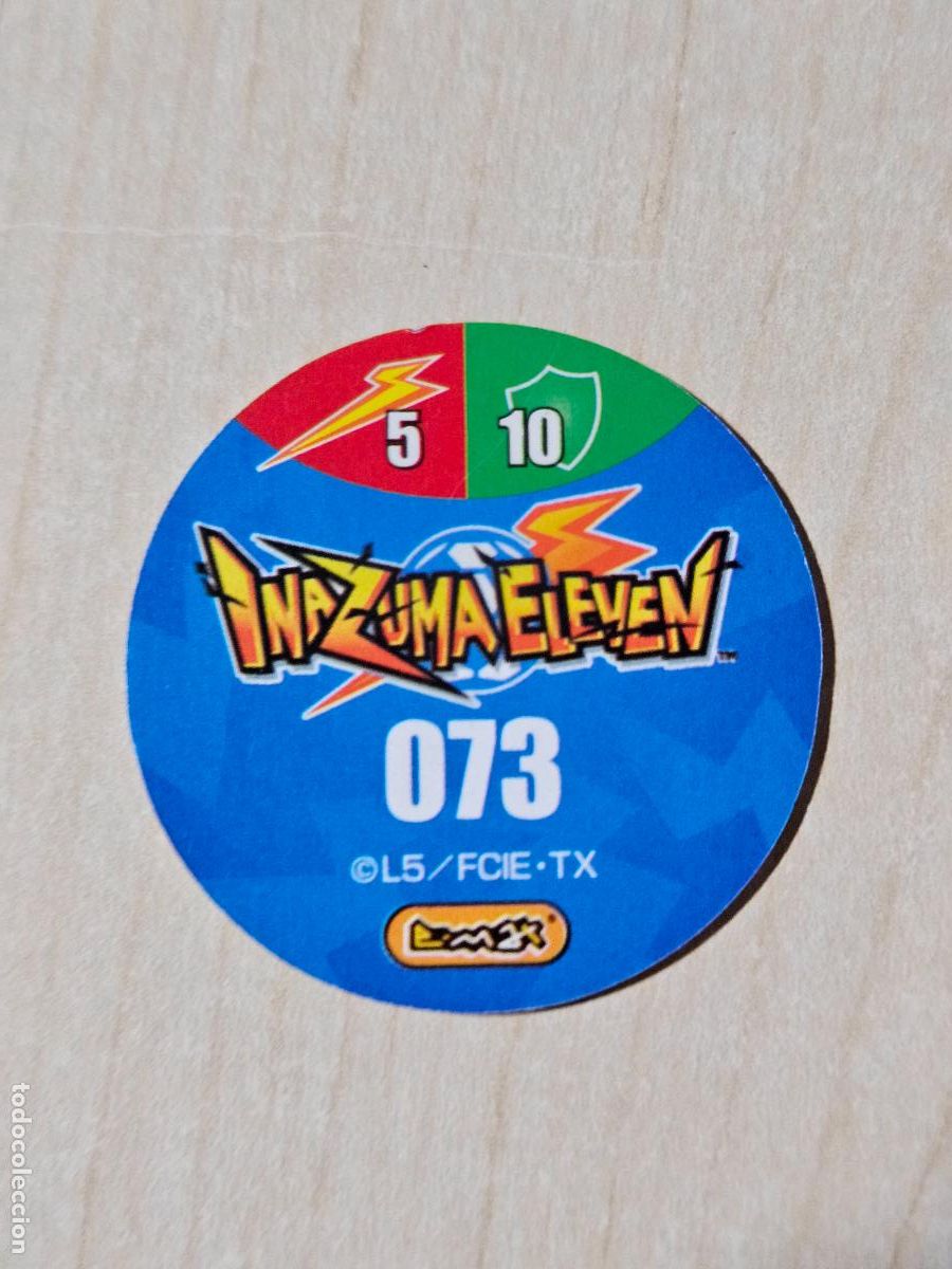 Coleccionismo cromos antiguos: N&ordm; 73- TAZO - INAZUMA ELEVEN - E-MAX - Foto 2