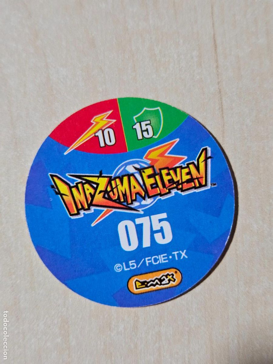 Coleccionismo cromos antiguos: N&ordm; 75 - TAZO - INAZUMA ELEVEN - E-MAX - Foto 2