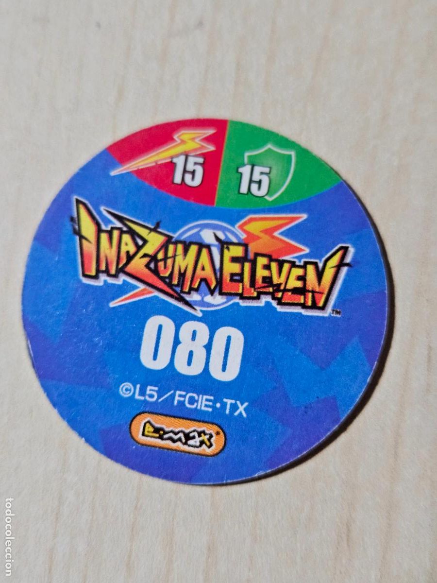 Coleccionismo cromos antiguos: N&ordm; 80 - TAZO - INAZUMA ELEVEN - E-MAX - Foto 2