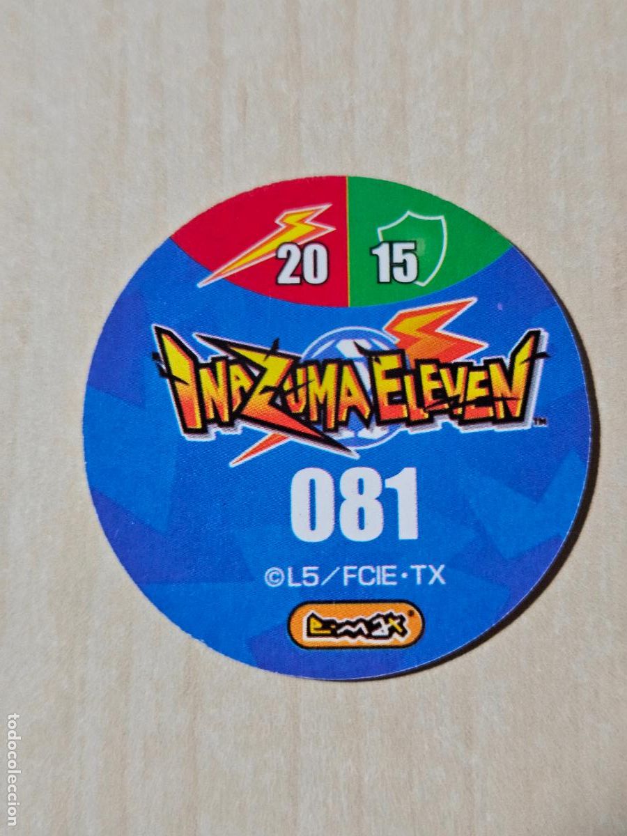 Coleccionismo cromos antiguos: N&ordm; 81 - TAZO - INAZUMA ELEVEN - E-MAX - Foto 2