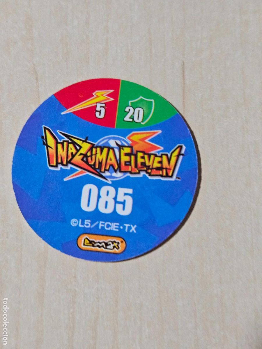 Coleccionismo cromos antiguos: N&ordm; 85 - TAZO - INAZUMA ELEVEN - E-MAX - Foto 2