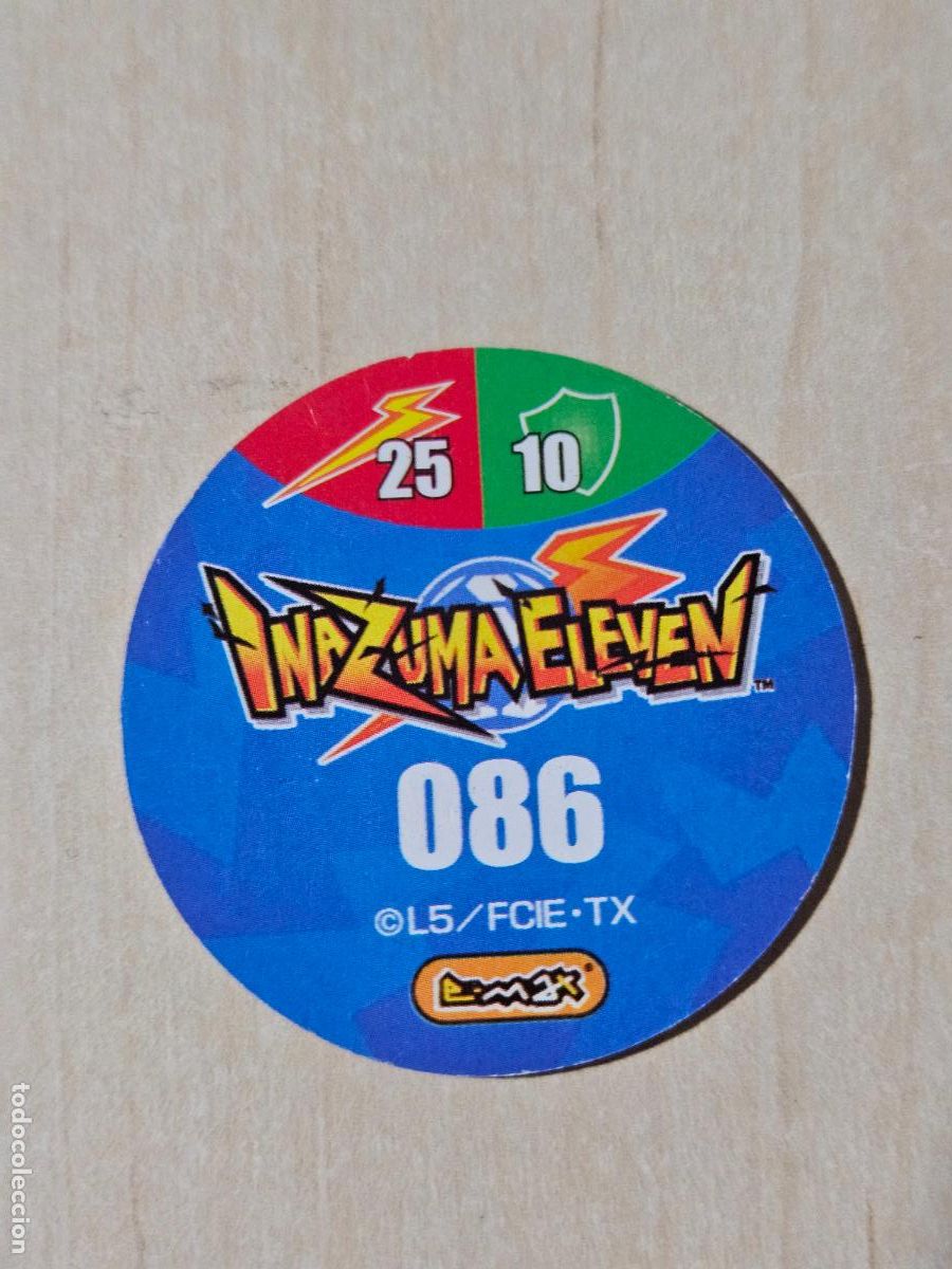 Coleccionismo cromos antiguos: N&ordm; 86 - TAZO - INAZUMA ELEVEN - E-MAX - Foto 2