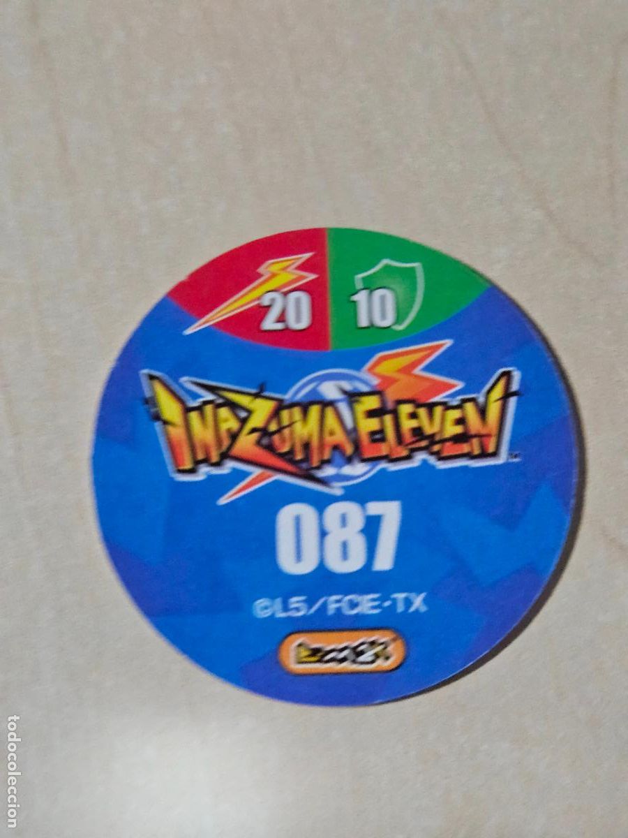 Coleccionismo cromos antiguos: N&ordm; 87 - TAZO - INAZUMA ELEVEN - E-MAX - Foto 2