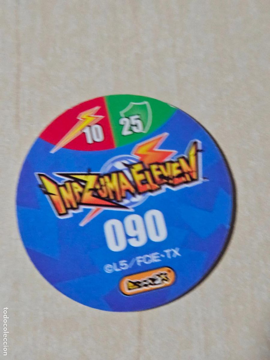 Coleccionismo cromos antiguos: N&ordm; 90 - TAZO - INAZUMA ELEVEN - E-MAX - Foto 2