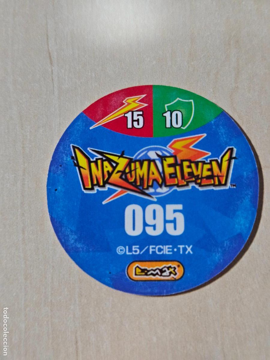 Coleccionismo cromos antiguos: N&ordm; 95 - TAZO - INAZUMA ELEVEN - E-MAX - Foto 2