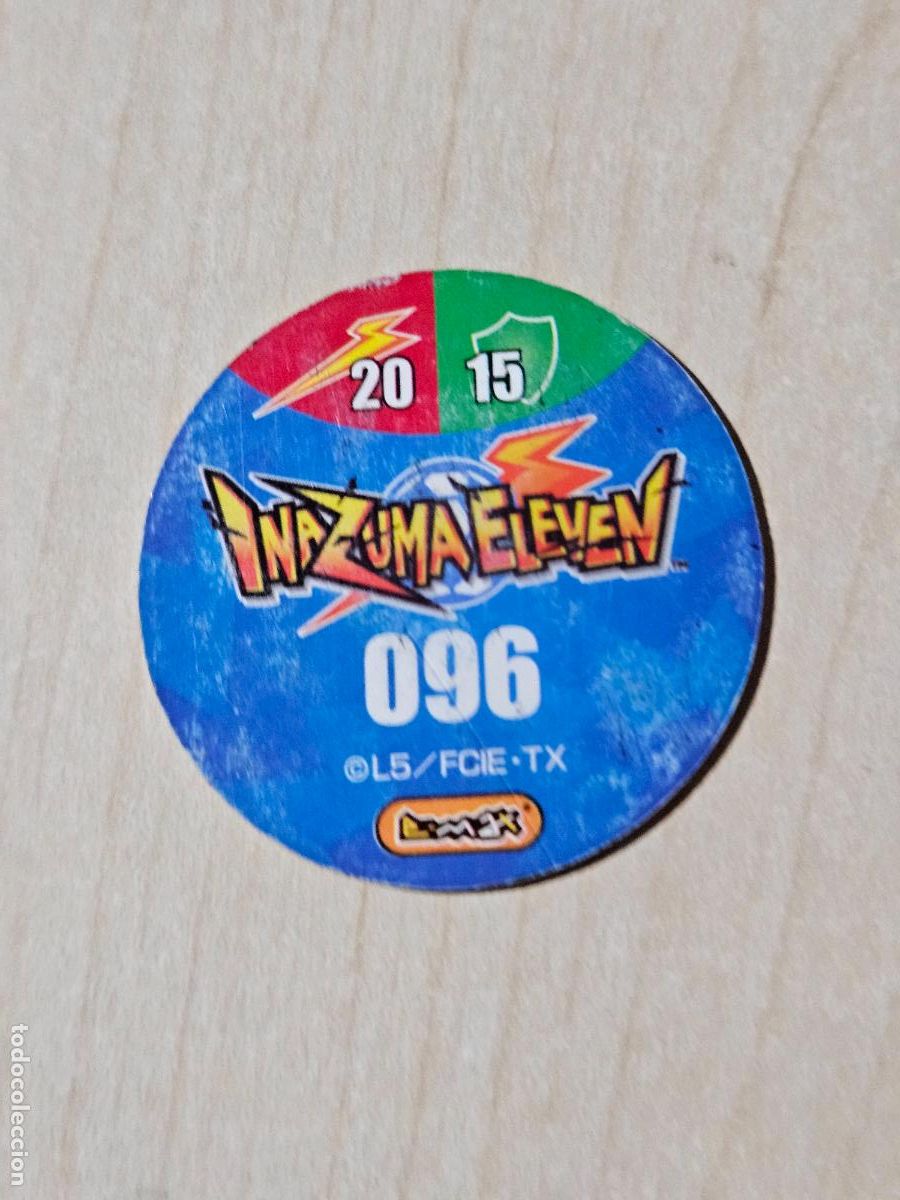 Coleccionismo cromos antiguos: N&ordm; 96 - TAZO - INAZUMA ELEVEN - E-MAX - Foto 2