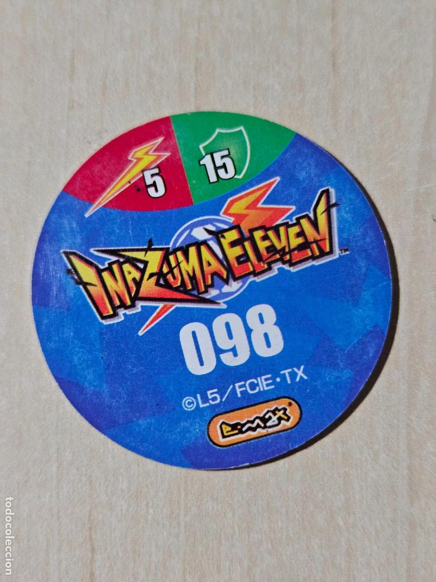 Coleccionismo cromos antiguos: N&ordm; 98 - TAZO - INAZUMA ELEVEN - E-MAX - Foto 2