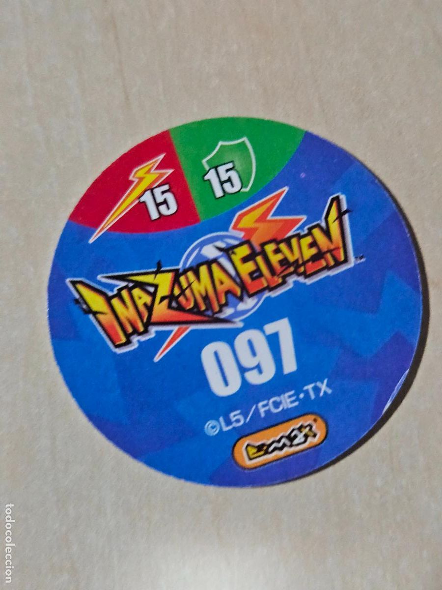 Coleccionismo cromos antiguos: N&ordm; 97 - TAZO - INAZUMA ELEVEN - E-MAX - Foto 2