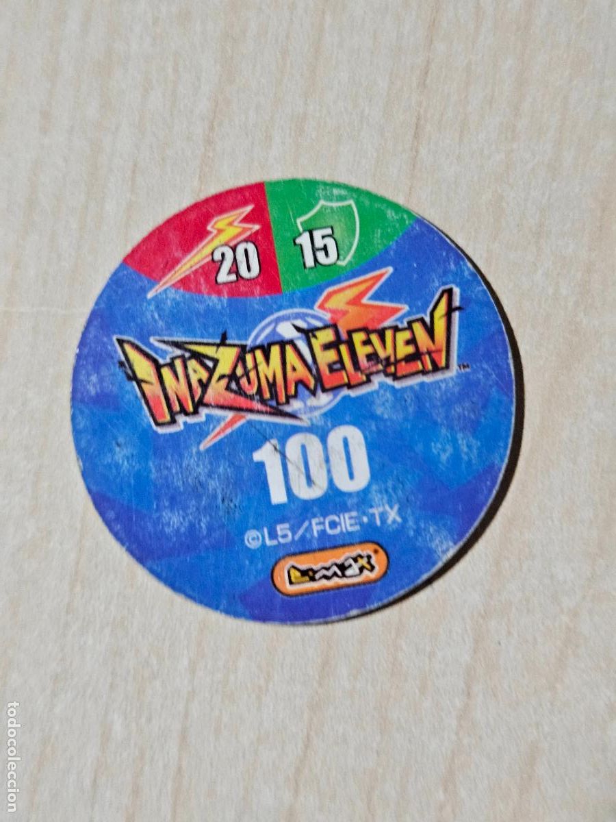 Coleccionismo cromos antiguos: N&ordm; 100 - TAZO - INAZUMA ELEVEN - E-MAX - Foto 2
