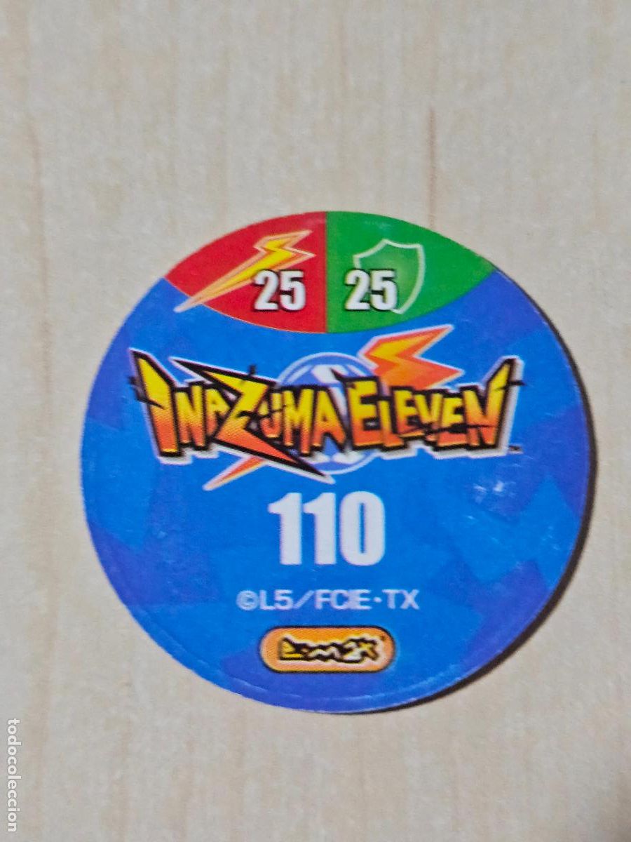 Coleccionismo cromos antiguos: N&ordm; 110 - TAZO - INAZUMA ELEVEN - E-MAX - Foto 2