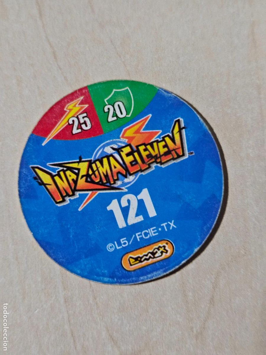 Coleccionismo cromos antiguos: N&ordm; 121 - TAZO - INAZUMA ELEVEN - E-MAX - Foto 2
