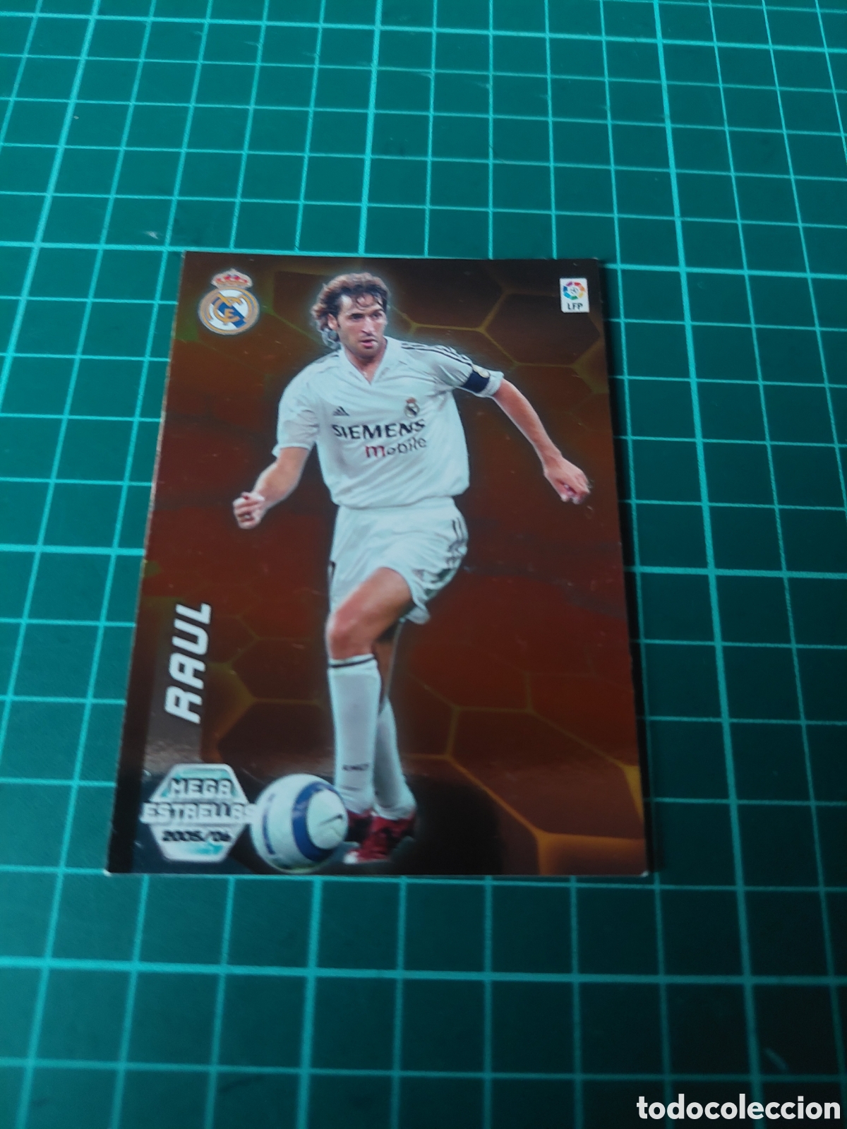 Collectable Antique Stickers: RAUL CROMO REAL MADRID MEGA CRACKS PANINI 2005/2006 BUEN ESTADO CONSERVACI&Oacute;N FICHAJES