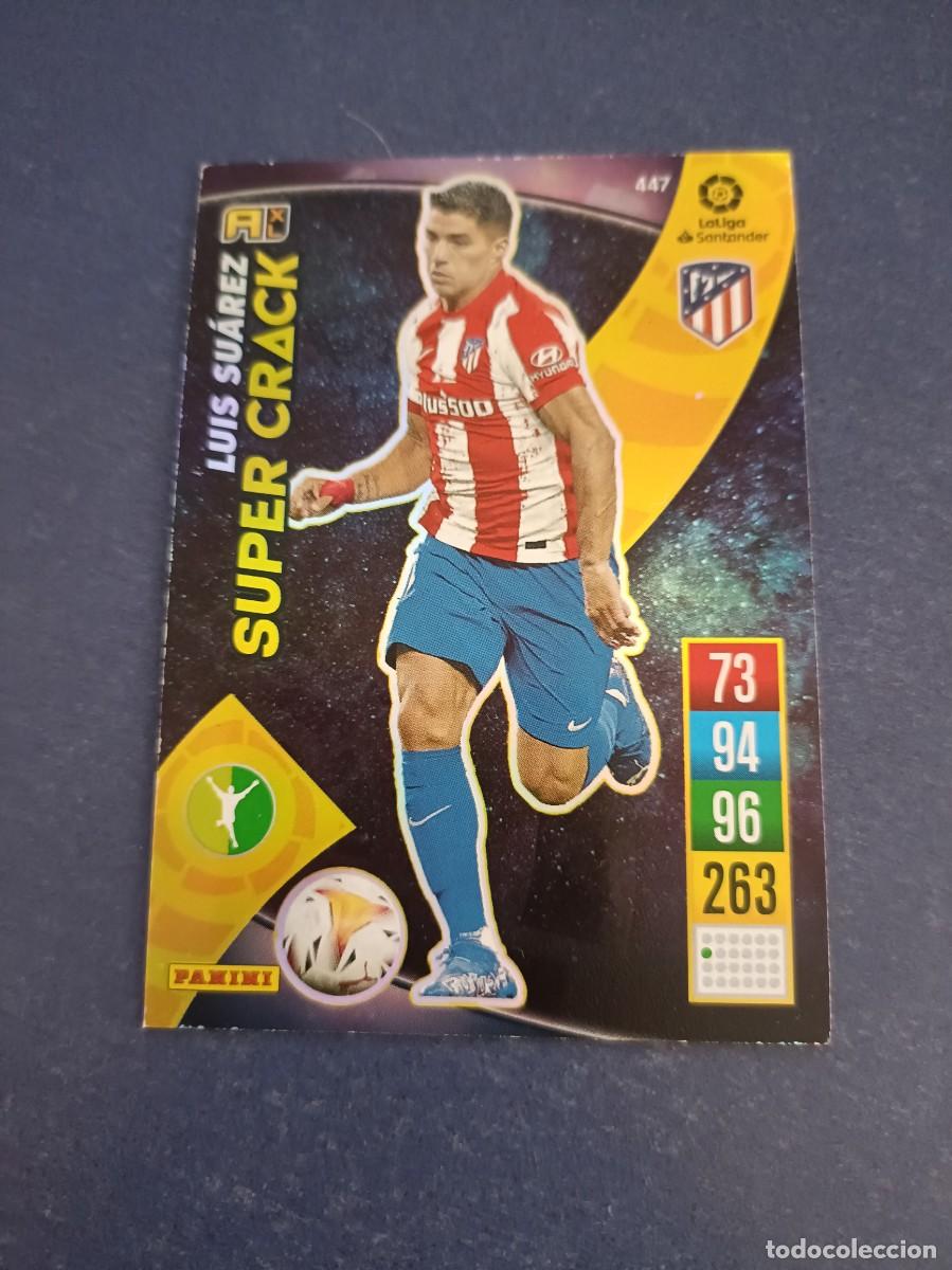 Coleccionismo cromos antiguos: LUIS SUAREZ SUPER CRACK ADRENALYN 21 22 - Foto 1
