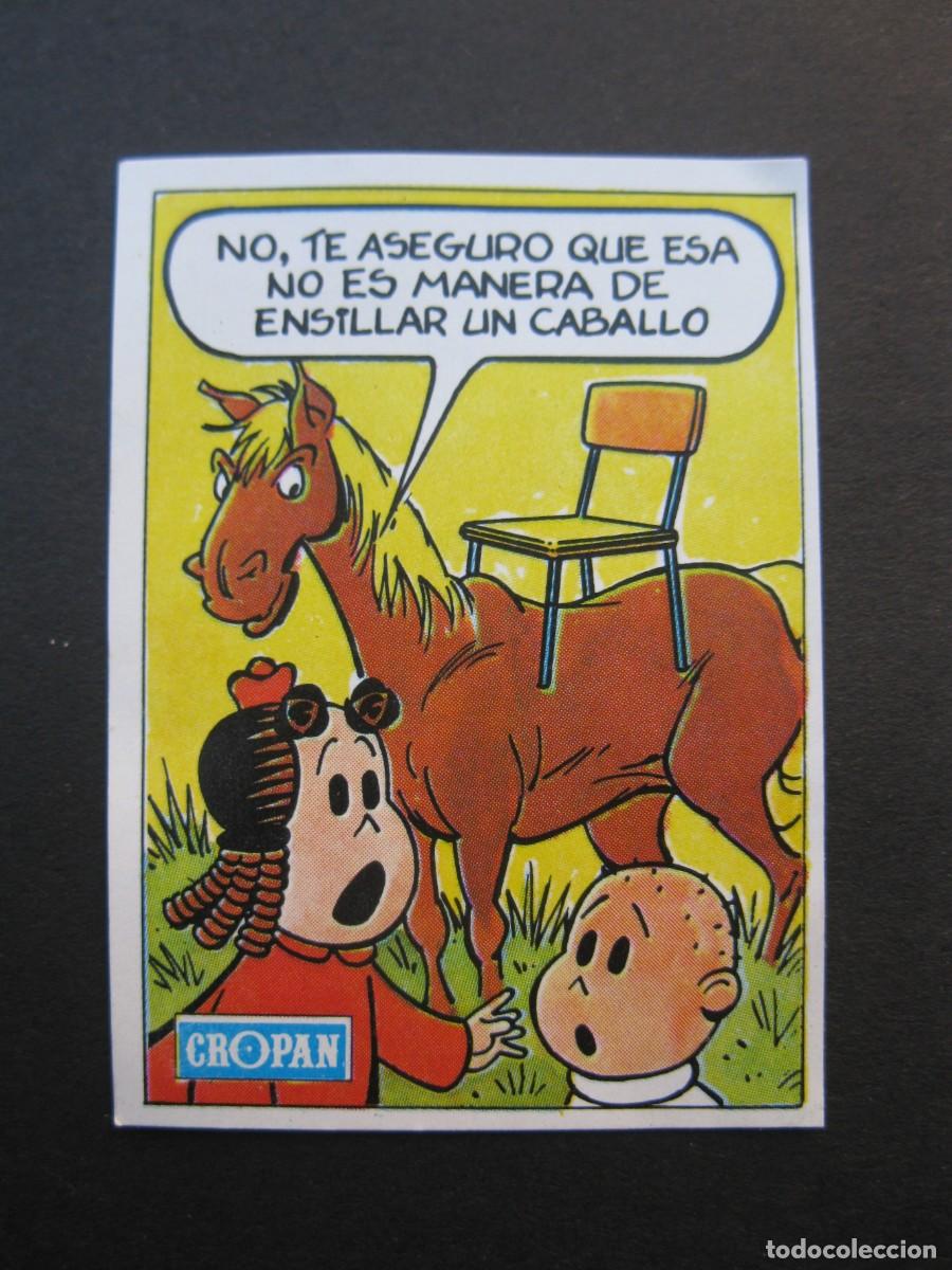 Coleccionismo Cromos antiguos: LOS CHISTES DE LA PEQUE&Ntilde;A LUL&Uacute; - CROMO N&ordm; 34 - CROPAN - NUNCA PEGADO.