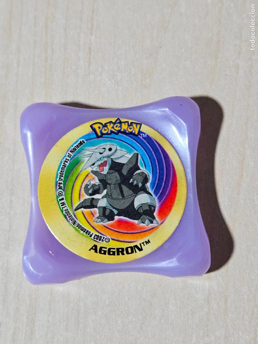 Coleccionismo cromos antiguos: 2 AGGRON - POKEMON ADVANCED WAPS - 2003 - PANINI - Foto 1
