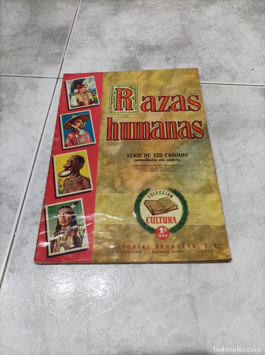Coleccionismo cromos antiguos: Album Razas Humanas completo - Foto 1